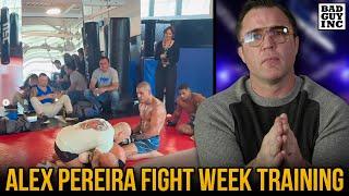 Chael Reacts to Alex Pereira's UFC 313 Fight Week Training