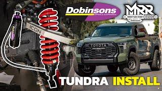 Level Up the Travel! It's @DobinsonsSuspension MRR Install Day for the 2022 Tundra (Step by Step)