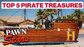 Pawn Stars: TOP 5 PIRATE TREASURES | History