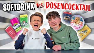 SOFTDRINK vs. DOSEN-COCKTAIL mit Smiley