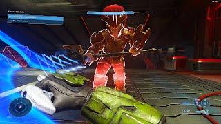 Halo Infinite - Defeating "Bassus" (Boss Fight) on Legendary.