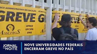 Professores decidem pelo fim da greve em 9 universidades federais | Jornal da Noite