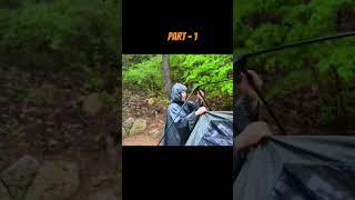 Part ¹ Camping ️ In Deep Forest Winter Camping In Forest Camping  #camping #forestcamping