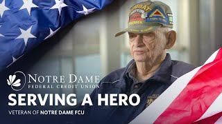 A Veteran of War and a Veteran of Notre Dame FCU