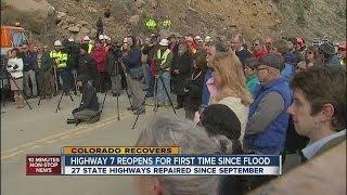 Final flood-damaged state highway opens