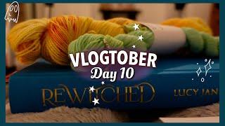  New yarn, cosy book, household purchases ️ Vlogtober Day 10