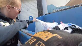 *DUMPSTER DIVING- SO MANY GRAB BAGS IN THIS DUMPSTER!! WOW!!