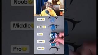 How to draw eyes!