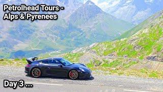 Driving a Manual Porsche 991.2 GT3 Over The Alps! | PetrolHead Tours Alps Pyrenees Day 3