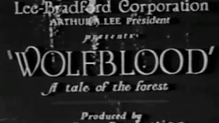 WOLFBLOOD (1925) George Chesbro - Roy Watson