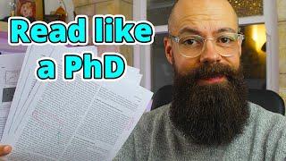 How to read and take notes like a PhD - easy, fast, and efficient