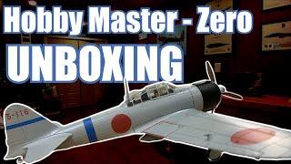 Unboxing of Hobby Master 1:48 Diecast WWII A6M2 Zero - HA8807 - Saburo Sakai - 12th Kokutai