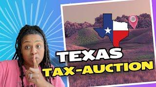 3 Websites To Find Real Estate Tax Auctions In TEXAS!