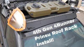 4th Gen Toyota 4runner Prinsu rack install 2003-2009
