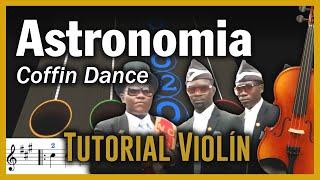 Astronomia | Coffin Dance - Play Along Violín 