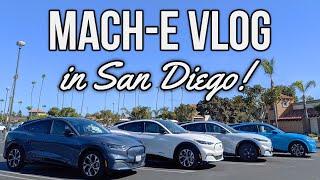 Mustang Mach-E VLOG - Cars And Coffee, Meet Ups, and FREE Charging! [CC]