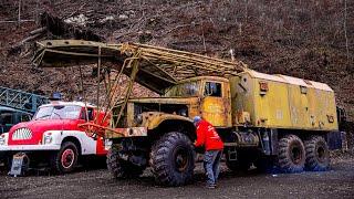 Start After 20 Years - KRAZ 255B 6x6 + Test Drive