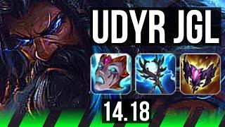 UDYR vs KAYN (JGL) | 11/1/11, 65% winrate, 6 solo kills, Dominating | NA Master | 14.18