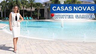 Última Fase! Condomínio Waterleigh! Winter Garden! Casas Residenciais com estrutura de Resort!