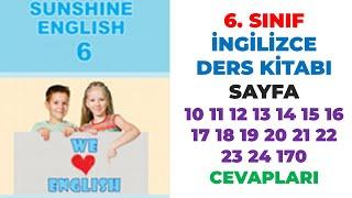 6. Sınıf İngilizce Ders Kitabı Sayfa 10 11 12 13 14 15 16 17 18 19 20 21 22 23 24 170 Cevapları