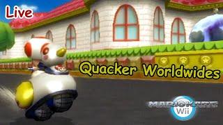 Mario Kart Wii online races w/quacker (12.5)