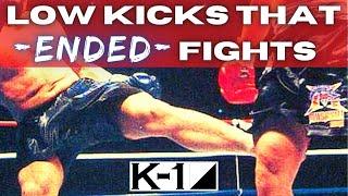 K-1 | Low Kick KO Compilation (1993-1999)