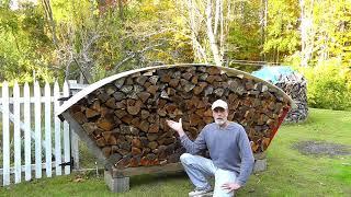 Quick And Easy Firewood Rack