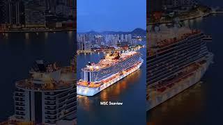 MSC Seaview - Aventure-se e descubra destinos incríveis com a MSC Cruzeiros! #msc #mscseaview