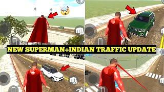 Finally New SuperMan Character+Indian Traffic Vehicle in Indian Bike Driving 3D | Harsh in Game