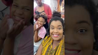 TRANÇANDO O CABELO PARA O NATAL #rotinacapilar #hair #trancas #vlog