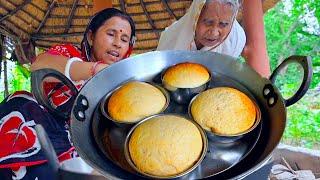 মাটির উনুনে দোকানের মতো নরম তুলতুলে পাউরুটি বানানো | homemade pav bread recipe in gas/mud oven