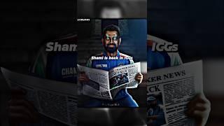 Shami is back  #cricket #cricketshorts #viral @CricRajput3.0