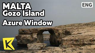 【K】Malta Travel-Gozo Island[몰타 여행-고조섬]바다의 창문, 아주르 위도우 기암절벽/Azure Window/Cliff/Cave/Strange formed