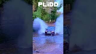 Rufford Ford | Audi A1 Splashing through the river | Audi A1  Sportback 1.4 Petrol Flood crossing