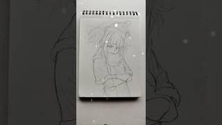 Anime Character Drawing Tips For Beginners. #shorts