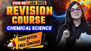 CSIR NET Chemistry 2025 Revision Course | CSIR NET Dec 2024 Chemistry | Lekhanshu Singh