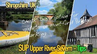 SUP Locations UK - Crew Green & Montford Bridge - Shropshire - Plus bonus Rogue Cows