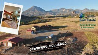 Colorado Horse and Cattle Ranch for Sale with Custom Home on Acreage