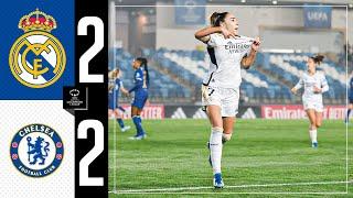 Real Madrid 2-2 Chelsea FC | HIGHLIGHTS | Women's Champions League 2023/24