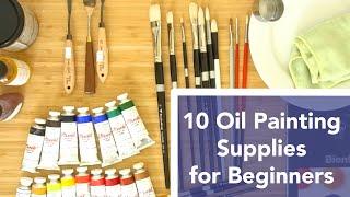 10 Oil Painting Supplies for Beginners