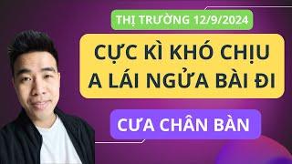 Chứng khoán hôm nay | Nhận định thị trường : Cảm giác rất là khó chịu, như bão sắp tới.