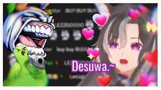 FORCING Rima To Say Desuwa ~