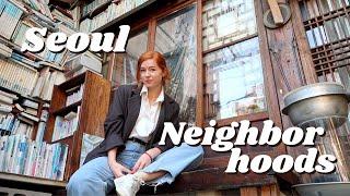 Seoul Neighborhoods | Old Markets, Bakeries, Shops in Seochon KOREA VLOG