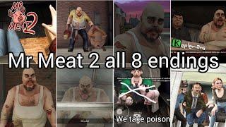 Mr Meat 2 all 8 endings