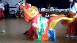 Qilin dances in Connah's Quay