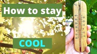 How to stay cool!