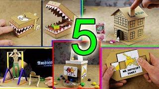 5 Amazing Things You Can Do at Home from Cardboard (mr. hotglue's family)