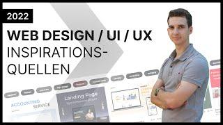 Top Web Design/UI/UX Inspiration 2022 (German/Deutsch)