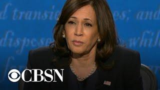 Harris on taking a COVID vaccine: If Trump tells us to take it, I won't