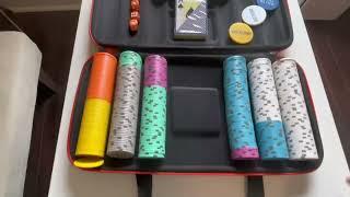 Fat Cat 11 5 Gram Texas Hold 'em Claytec Poker Chip Set with Aluminum Case Review